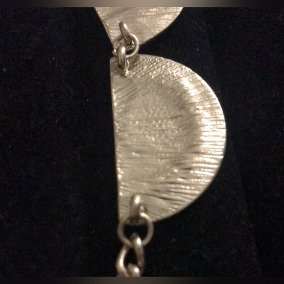 Elegant Art Deco Gold Statement Necklace with crystals and pearls - Picture 5 of 7